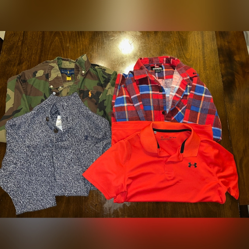 Button down bundle boys medium.